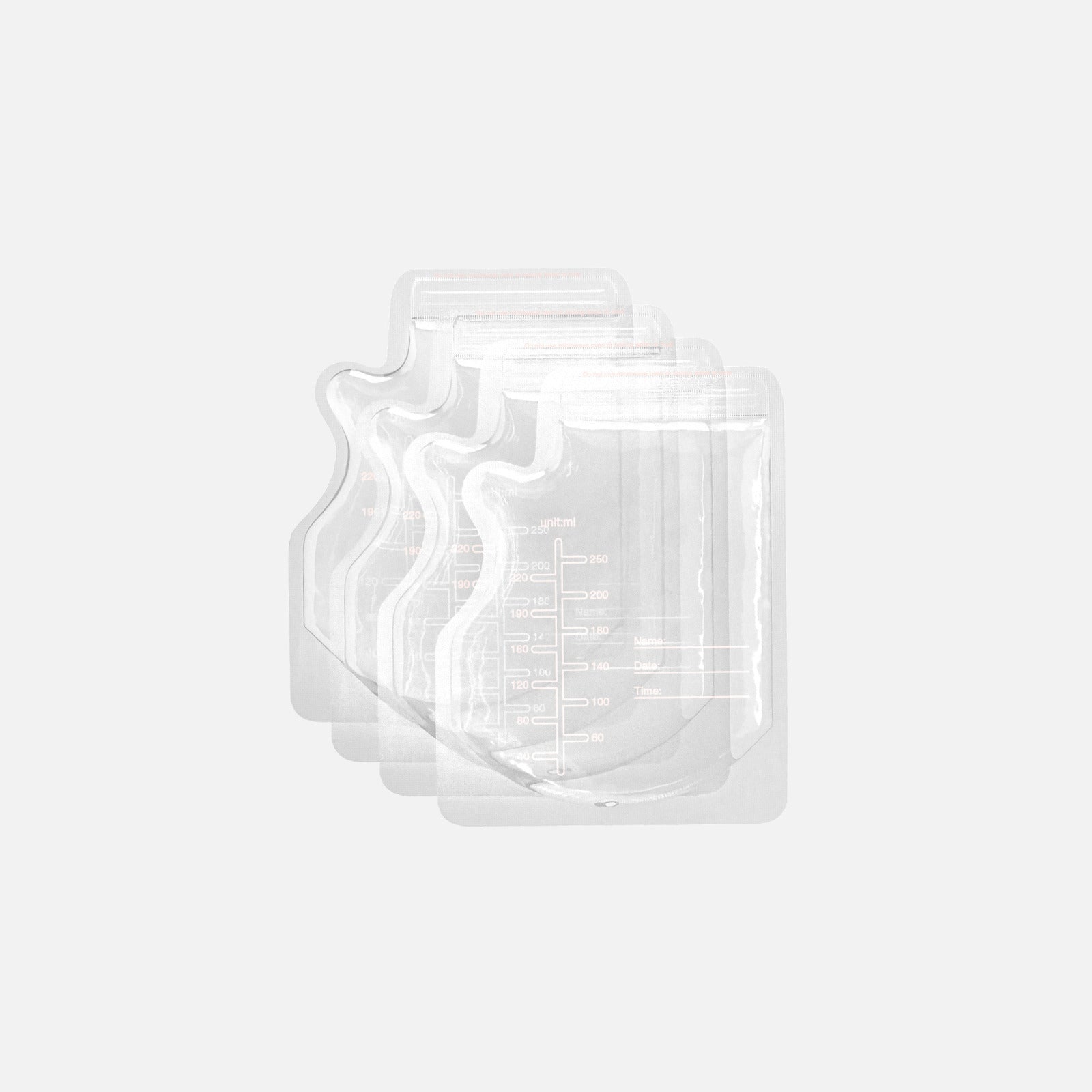 BPA free milk bags 250ml